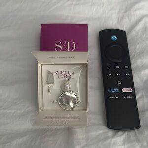 Stella & Dot Silver Charms - Set of 3!